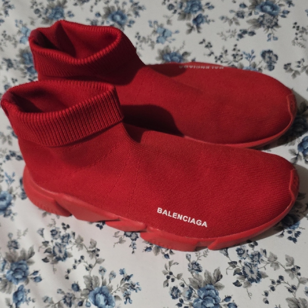 Balenciaga Red Men's Shoes